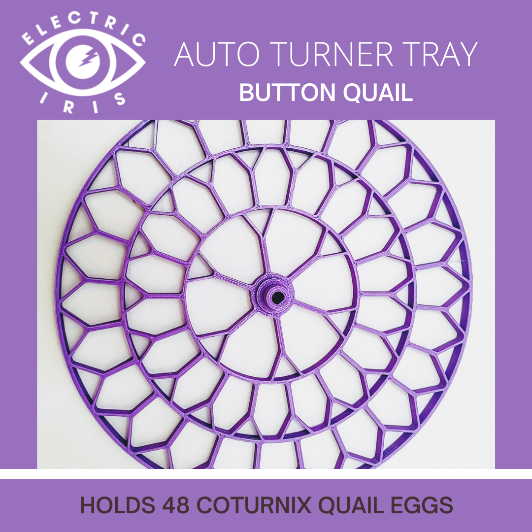 Button Quail Turner Tray compatible with the Nurture Right 360